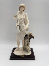 Giuseppe Armani Figurine - Lady with Dog