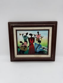 Harlem Jazz Scene by Fred Blassingham