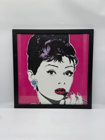 Audrey Hepburn "Lips" by Tomas Viana