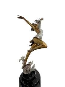 "Paloma II" By Mario Jason Ballerina Sculpture very rare 1 of 12