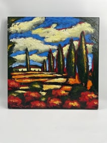 "Going Home" by Sergey Cherep (Russia, b.1969) w/ COA