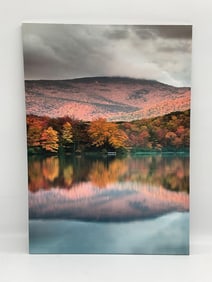 Autumn Reflections by the Lake Giclee