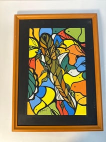 "Vibrant Nature" by Eddy Tiel (Cuban) Oil on Canvas