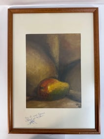 Still Life with Fruit by Manuel de Jesus(Cuban)