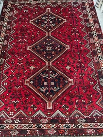 Tribal Geometric Flatweave Rug