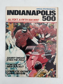 Indianapolis 500 Official Program – 1984