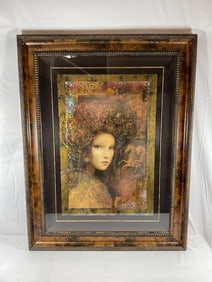 Csaba Markus(Hungary, B.1953) Mixed Media Original
