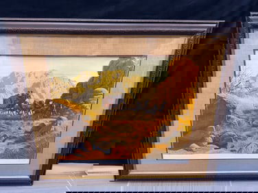 Mort Künstler Stagecoach Print, Framed