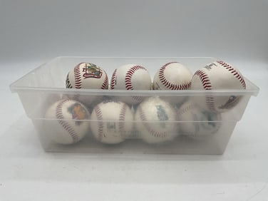 Collection of Commemorative & Game-Used Baseballs