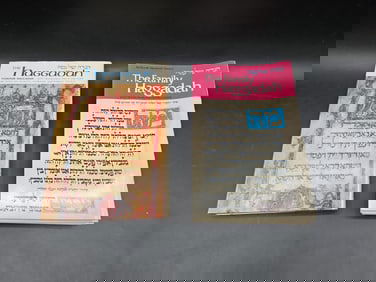 Collection of Passover Haggadahs and Judaica Booklets