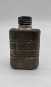Vintage Military Metal Canteen Flask