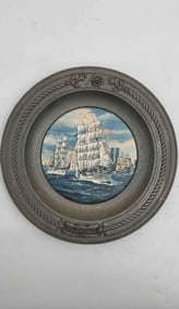 Limited Edition Pewter Plate in Celebration of America’s 200th Birthday