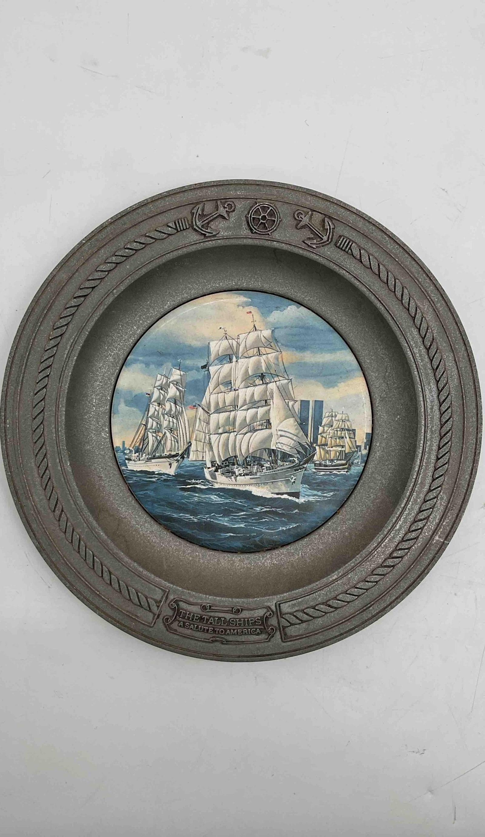 Limited Edition Pewter Plate in Celebration of America’s 200th Birthday (1 of 4)