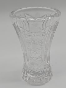 American Brilliant Cut Glass Toothpick Holder