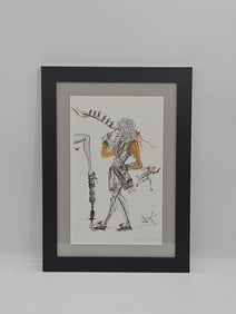 "Casanova 6 eggs" by Salvador Dali (Spain, 1904-1989) Lithograph