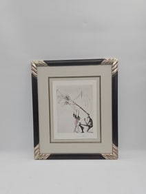 "Le Botte Violette" by Salvador Dali (Spain, 1904-1989) Etching