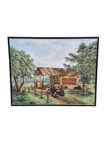 Martins Garage by Kay Lamb Shannon (American ) Print