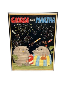 Original Illustration Art by James Marshall, "George and Martha" Series