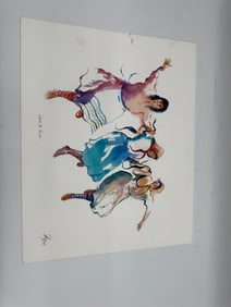 Joie de Vivre print of Dancing Women