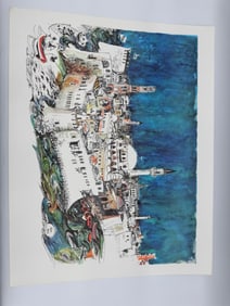 Akko Israel Cityscape,print