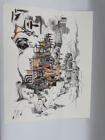 Jerusalem, Israel - print signed papas
