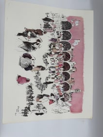 Beersheba, Israel,Print by Papas