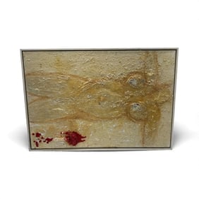 Abstract Figurative Relief Painting