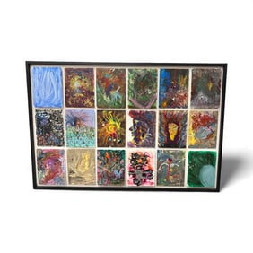 Pingo Sixteen-Panel Abstract Collection