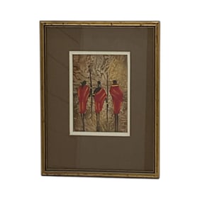 Evening Ritual" by French painter Michel Rauscher.