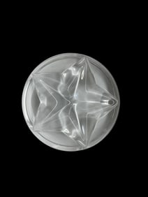 Steuben Crystal Star Paperweight / Hand Cooler