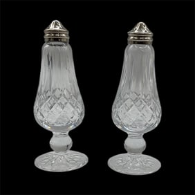 Waterford Crystal Salt and Pepper Shakers Pair
