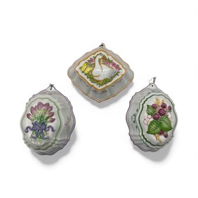 Franklin Mint Le Cordon Bleu Porcelain Wall Plaques (Set of 3)