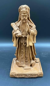 Wise Elder Holding Scroll - Singapore