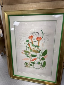 "Pisum Sensuale"  by Salvador Dali (Spain, 1904-1989) Intaglio