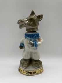 Jim Beam “Horse Clown?? Porcelain Whiskey Decanter, 1971 Beam Circus Series