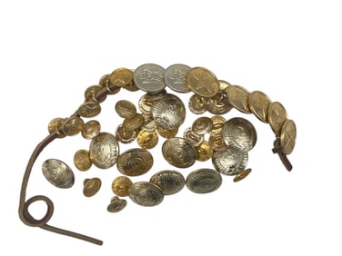 Collection of 45 Vintage Soviet Russian Enamel Buttons– USSR Political, Cultural & Commemorative