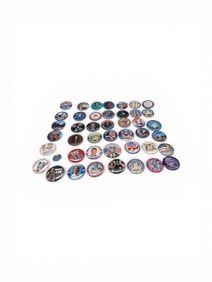 Vintage Political Campaign Pinback Buttons Lot with Miscellaneous Pins – Assorted Collectible
