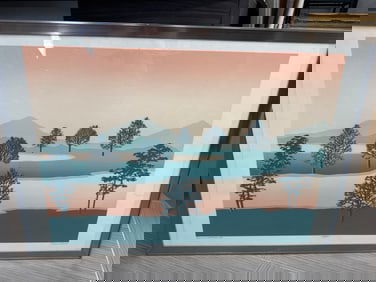 R. Lowsbury 'Summer Scape III' Print, Framed