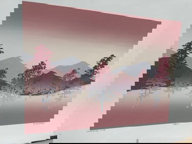 Abstract Landscape Print by R. Lownsbery