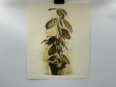Signed Limited Edition Botanical Print, 275/275
