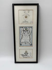 " El ultimo cuadrito" by Roberto Fabelo (Cuba, b.1950) Mixed Media