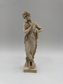 Hand Painted Classical Style Female Figure Statue