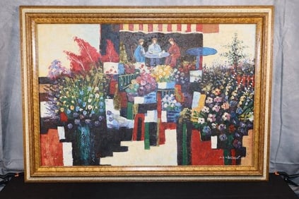 M. Harold (Austrailia, B.1935-2012) Oil on Canvas