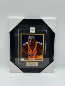 Kobe Bryant Signed Framed Photograph PSA DNA Certified