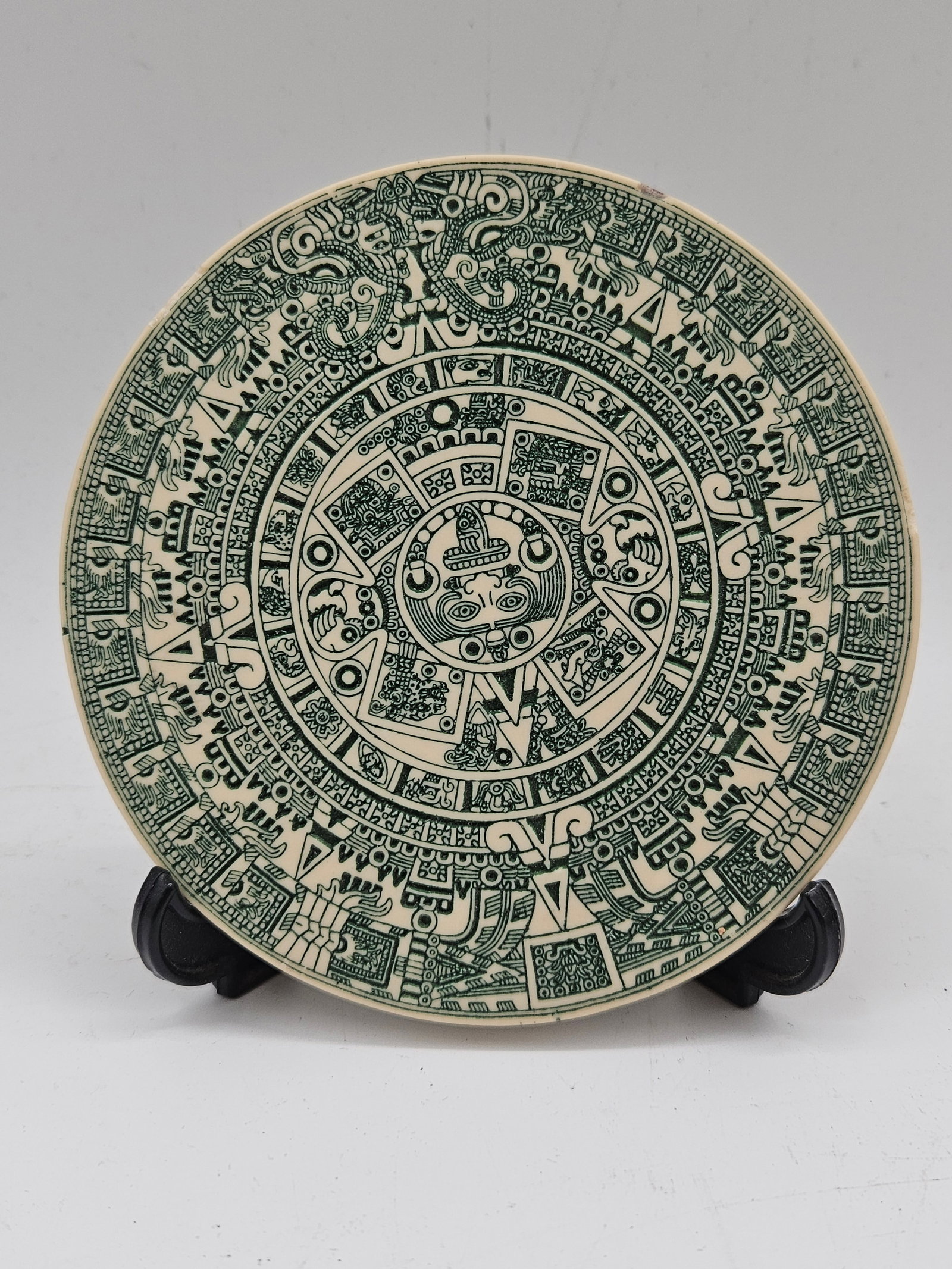 Aztec Solar Calendar Plate (1 of 3)
