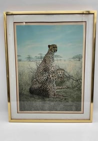 "A sharp eye" by Gerald L Lubeck (American, b.1942) Lithograph