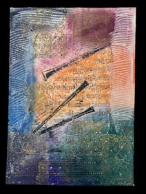 Anabel Hewitt (England, b.1946)  Mixed Media on Paper