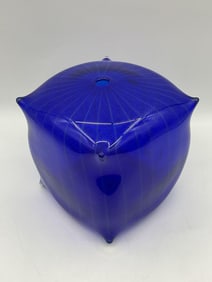 Blue "Soft Cube" by Courtney Branam