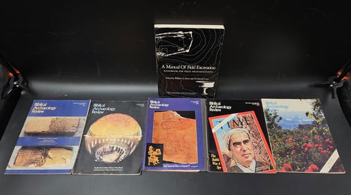 Biblical Archaeology Review Magazines and A Manual of Field Excavation