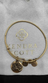 Alex and Ani Ambitious Humorous Patient Charm Bangle Bracelet